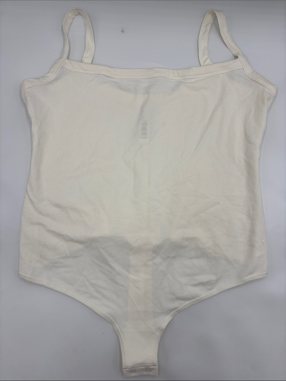 SKIMS Cotton Thong Bodysuit